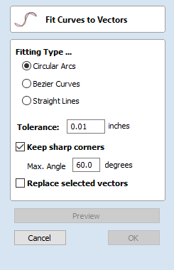 >Fit Curves to Vectors Form